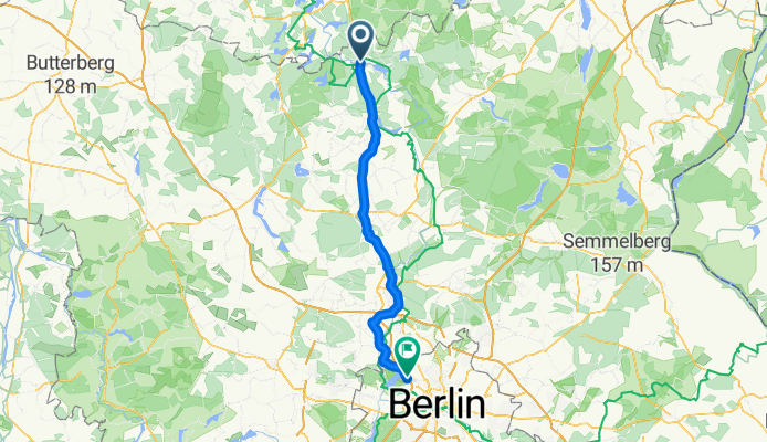 Fürstenberg/Havel - Berlin-Tegel