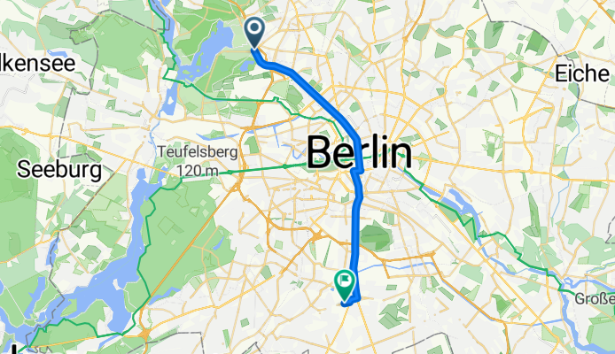 Berlin-Tegel - Berlin-Mariendorf