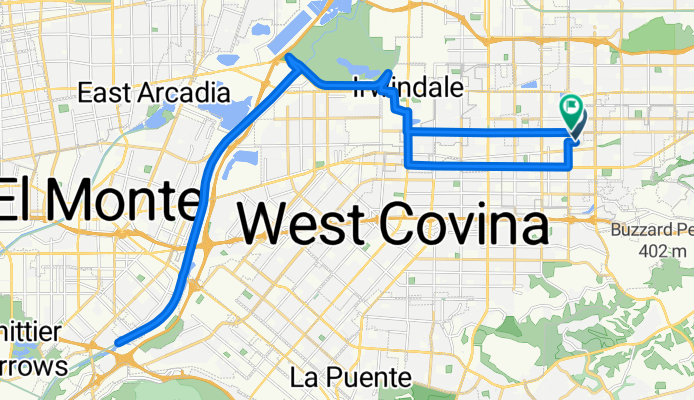 East Chester Road to Cypress Street