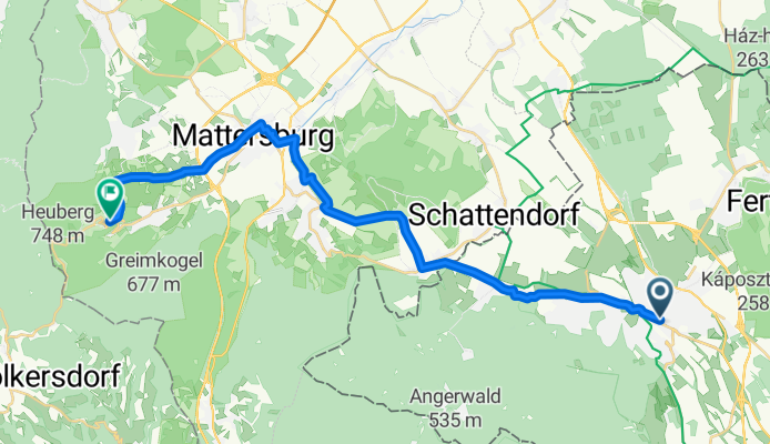 From Sopron to Forchtenstein