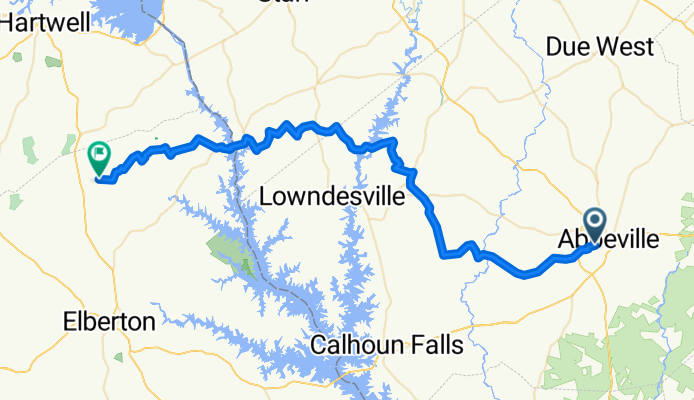 Abbeville - Elberton