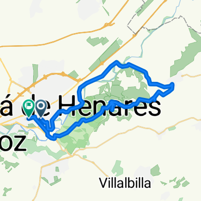 Ruta por los cerros Alcalá-Los Santos-Alcalá
