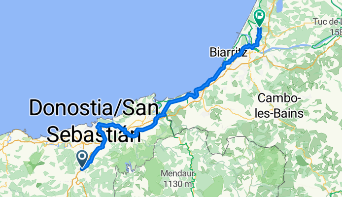 From Andoain to Tarnos