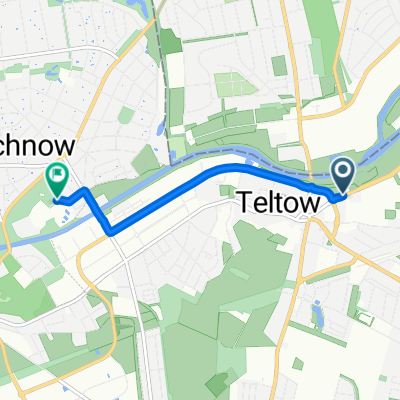 Lichterfelder Allee, Teltow nach Kleinmachnow