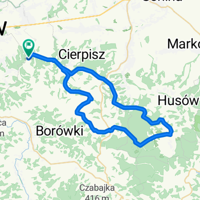 Malawa - Zabratówka - trasa dłuższa