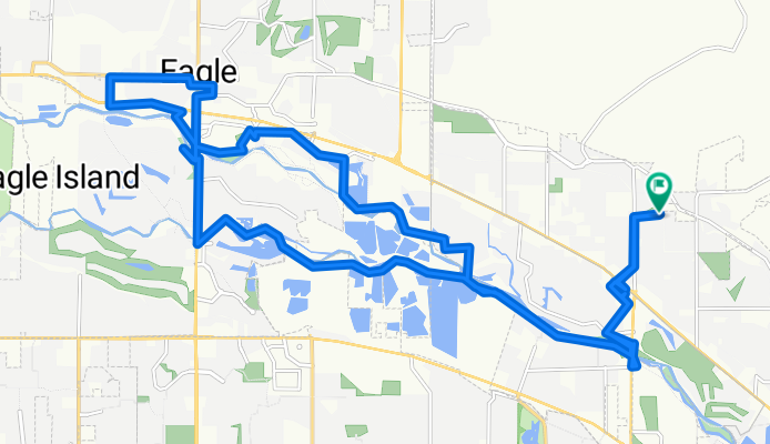 W Gillis Dr, Boise to W Gillis Dr, Boise