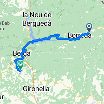 Entspannte Route