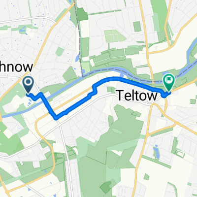 Kleinmachnow nach Lichterfelder Allee, Teltow