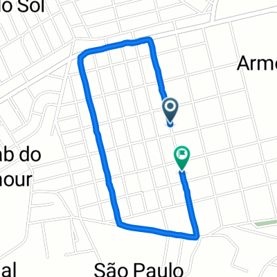 De Rua Egídio Michaelsen a Rua Egídio Michaelsen