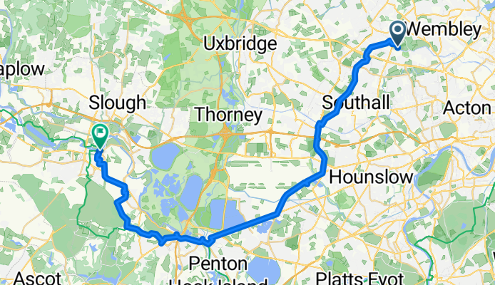 Greenford Quay to Windsor