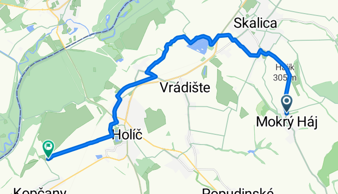 Mokrý Háj do R428+2W