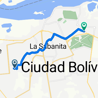 De Calle Los Raudales a 4FH9+C37