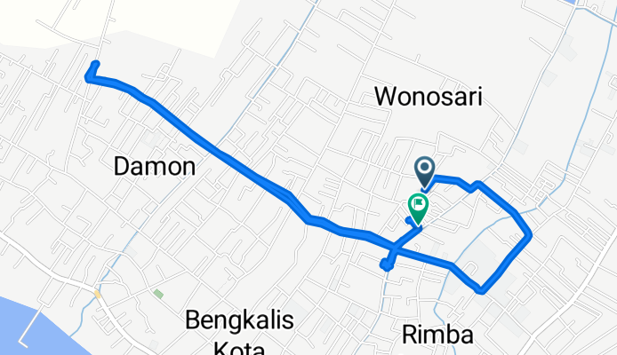 Jalan Abdul Hamid to Gang Ikhlas