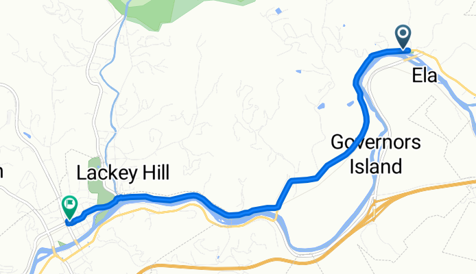 Ela Road to Depot Street