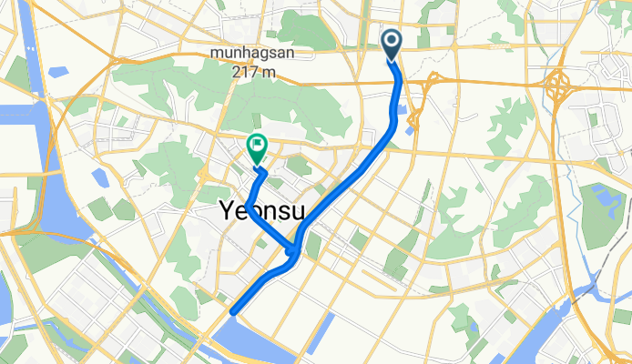 маршрут из Seonhak-dong