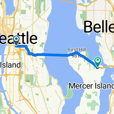 Chinatown to Mercer Island