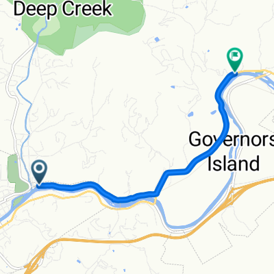 Old River Road to Ela Road