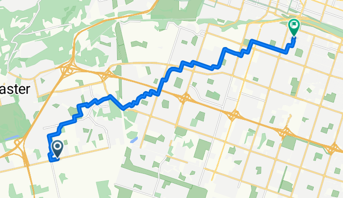 Garner Rd E, Hamilton to E 12th St, Hamilton