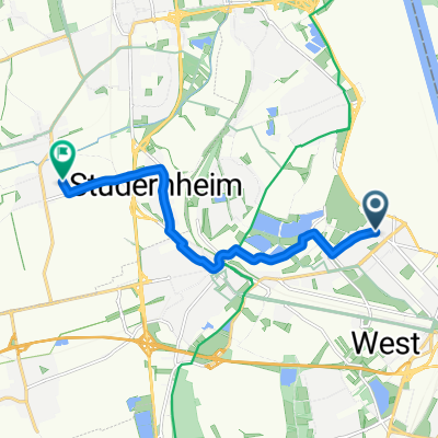 Herrenwaldstraße, Ludwigshafen am Rhein - Keltenstraße, Frankenthal