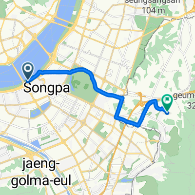 올림픽대로, 서울특별시에서 감이동, 하남시까지