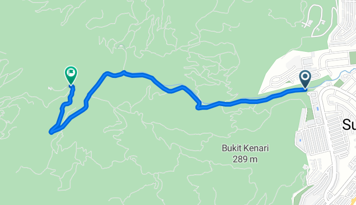 Jalan Kenari to Bukit Sungai Ara