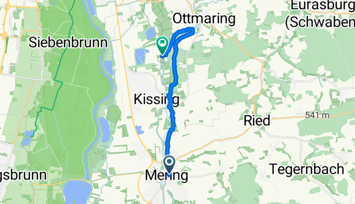 Von Mering bis Friedberg