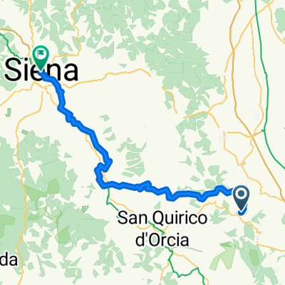 Siena - Montepulciano