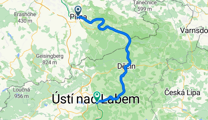 Pirna - Aussig