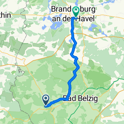 Reetzerhtten - Brandenburg an der Havel 45.5km