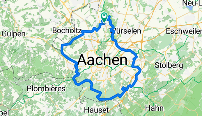Aachen Rund eüber Orsbach