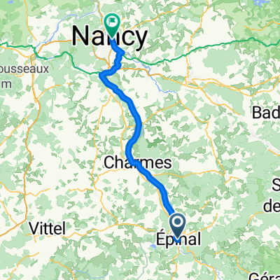Tag 2 Von Epinal bis Nancy