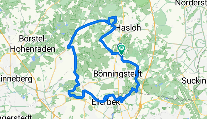 Ostermoorweg nach Ostermoorweg