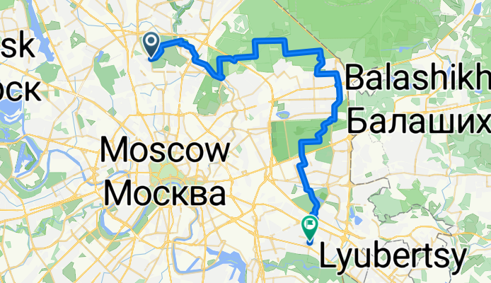 Останкинский - Кузьминки