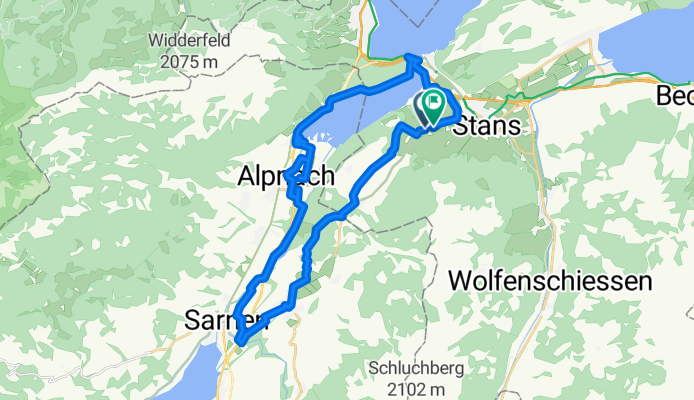 Alpnachsee (Ennetmoos, Kerns, Alpnach, Stansstad)