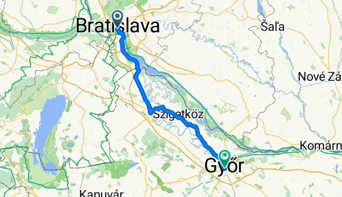 Bratislava - Győr