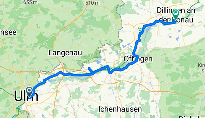 Ulm - Dillingen an der Donau