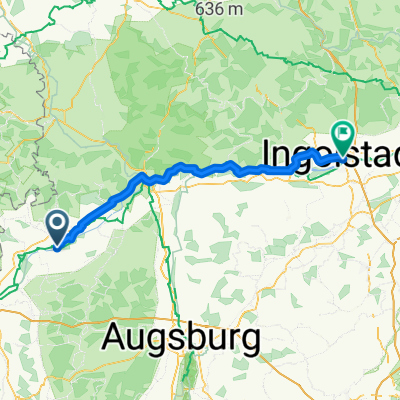 Dillingen an der Donau - Neuburg an der Donau