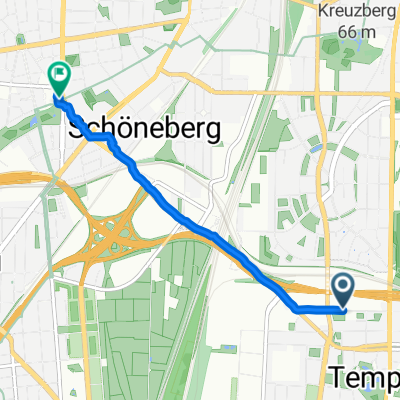 Ringbahnstraße, Berlin nach Am Rathaus, Berlin
