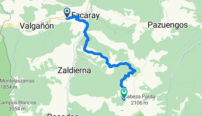 De Camino Sartia 23, Zorraquín a LR-416, Ezcaray