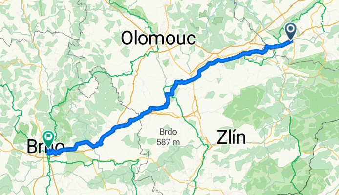 Tršice - Brno