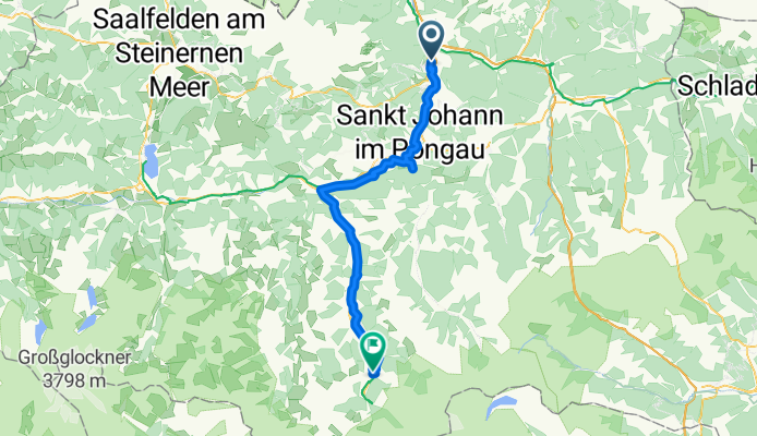 Etappe 2: Von Bischofshofen nach Bad Gastein– Alpe-Adria-Radweg