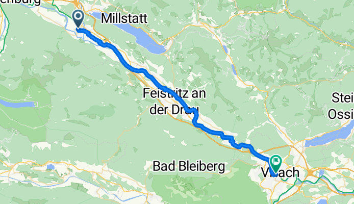 Etappe 4: Von Spittal an der Drau nach Villach– Alpe-Adria-Radweg