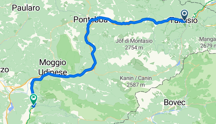 Etappe 6: Von Tarvisio nach Venzone– Alpe-Adria-Radweg