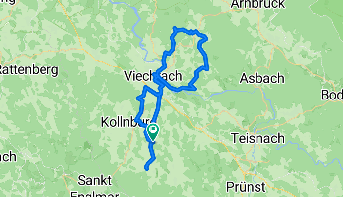 Kirchaitnach, Kollnburg nach Kirchaitnach, Kollnburg