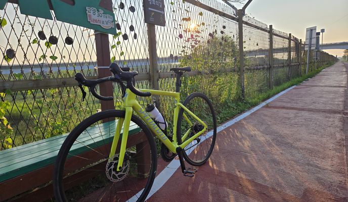 Photo 2 of the Bikemap route "마두동 ~ 마두동"