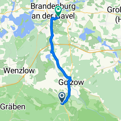 Briesener Straße, Bad Belzig to Neustadt, Brandenburg an der Havel