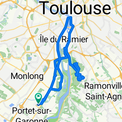 Chemin des Genêts, Portet-sur-Garonne à Chemin des Genêts, Portet-sur-Garonne