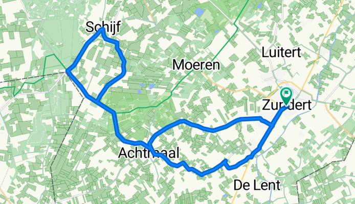 Molenstraat naar schijf