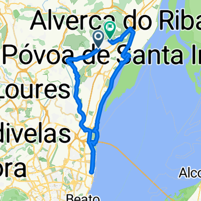 De Rua Coronel Lobo da Costa a Rua da Fraternidade