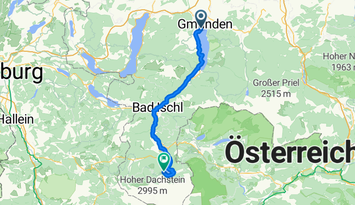 Visszaállított útvonal